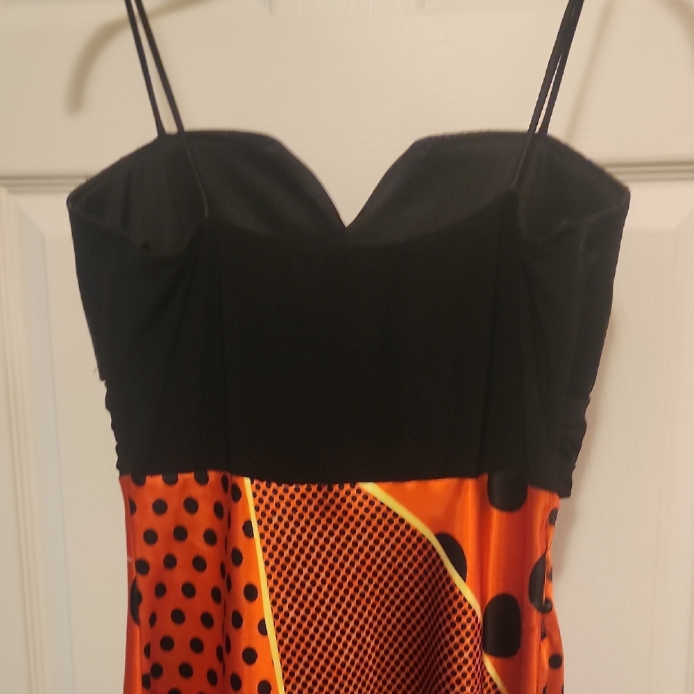 Matix Black Satin-Look Top - Picture 6 of 8